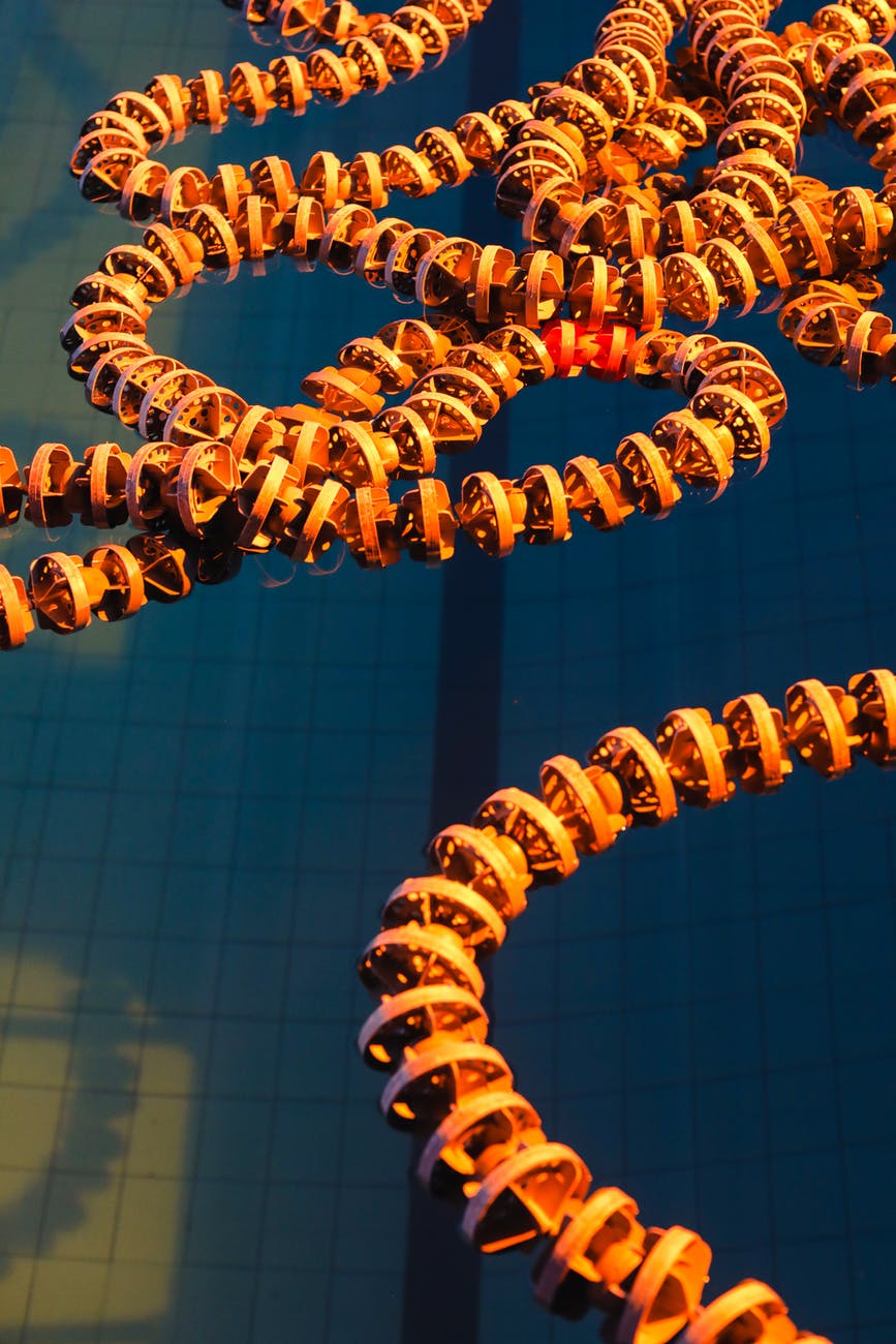 pattern abstract technology swimming pool