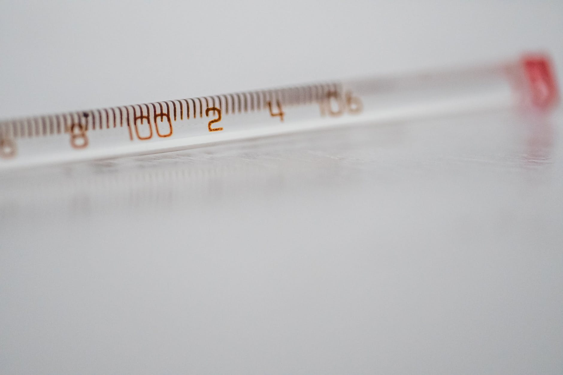 close up shot of a thermometer