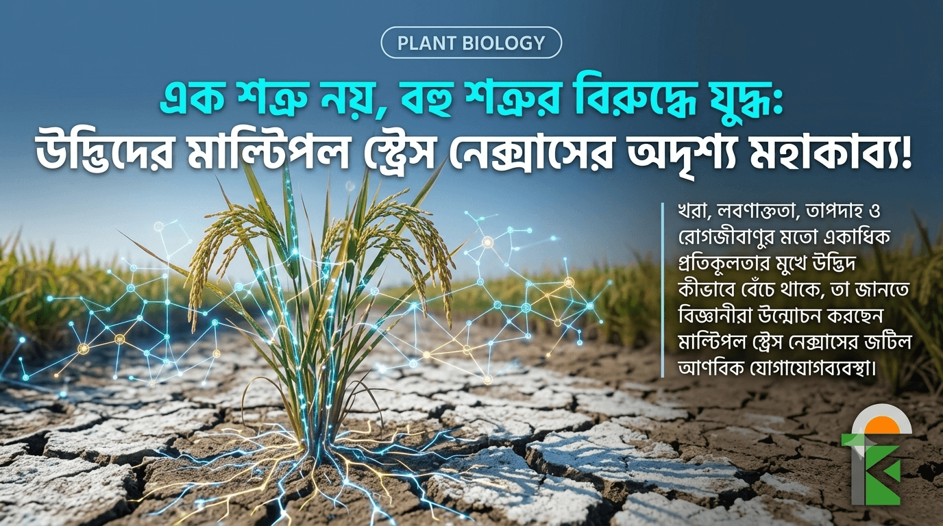 এক শত্রু নয়, বহু শত্রুর বিরুদ্ধে যুদ্ধ: উদ্ভিদের মাল্টিপল স্ট্রেস নেক্সাসের অদৃশ্য মহাকাব্য